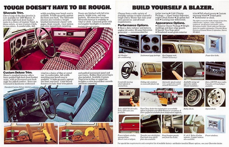 1980 Chevrolet Blazer Brochure Page 1